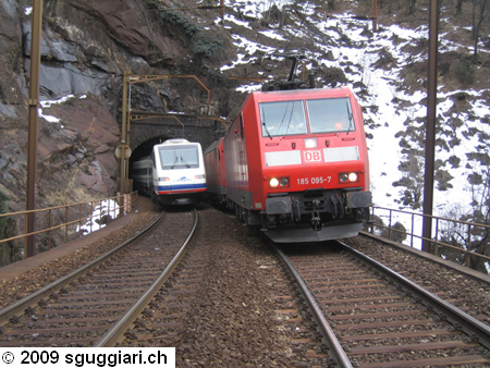 ETR 470 e BR 185 sul Gottardo